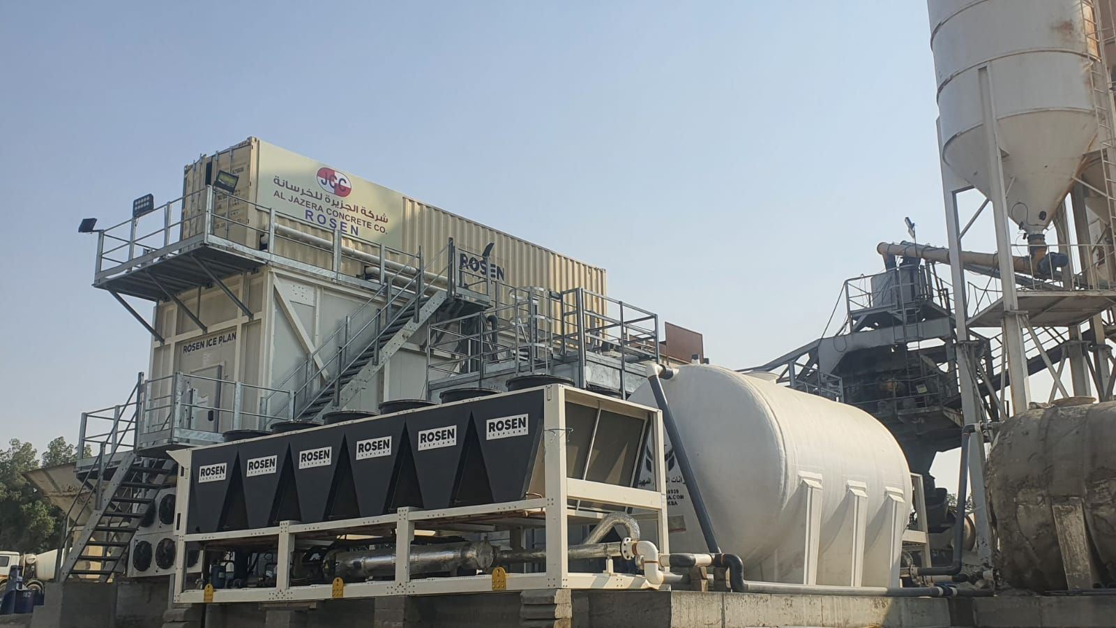 80 Tons/Day ROSEN Ice Plant Installation in Makkah, Saudi Arabia