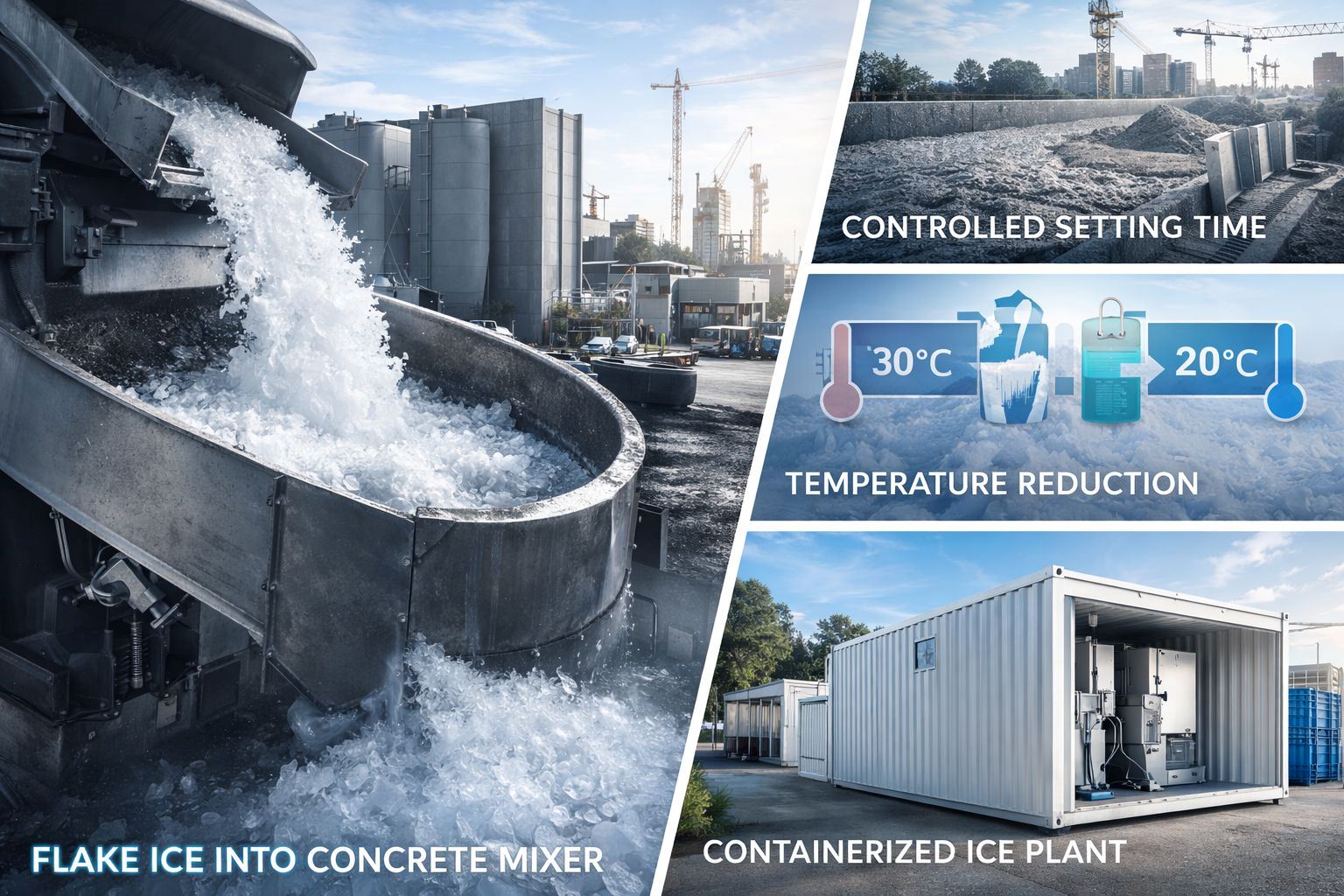 Concrete Cooling Technologies: A Critical Process for High Strength, Controlled Setting, and Durable Structures