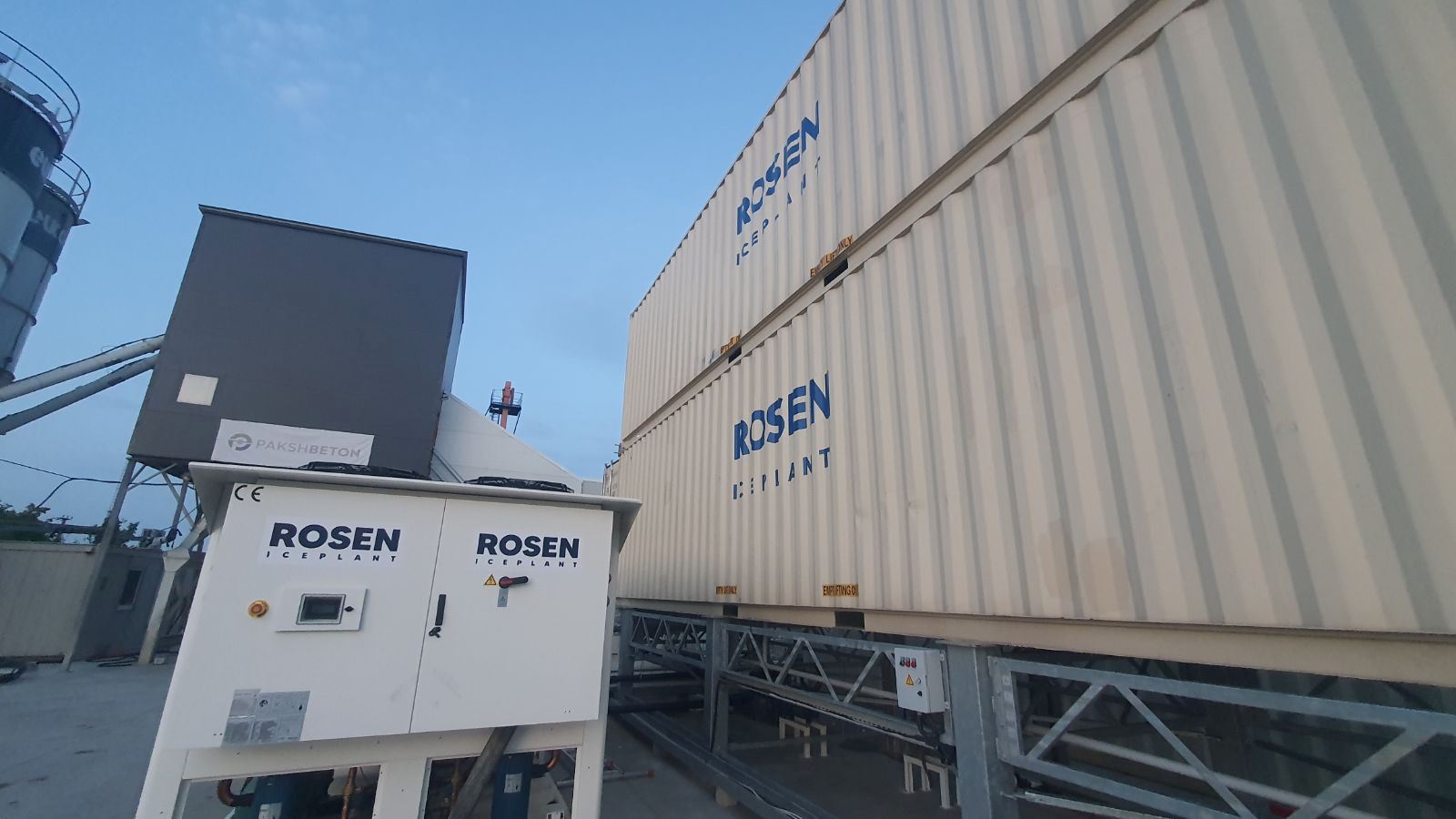 Rosen: Strong Season Preparations for Concrete Cooling Solutions and Ice Machines in the Middle East