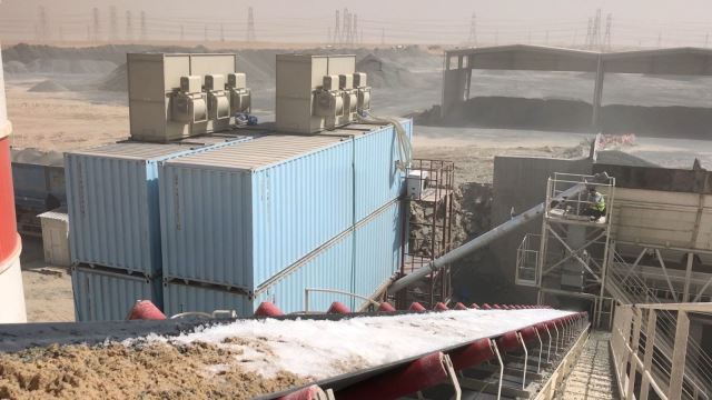 100 m³ Mobile Concrete Batching Plant